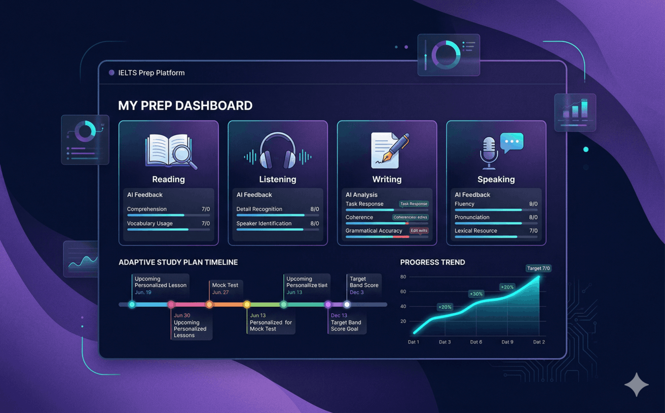 Mastering IELTS: A Technology-Driven Approach